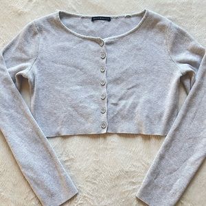 Brandy Melville Ribbed Sweater 🩶 One Size